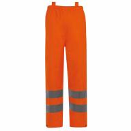 Pantalon de pluie haute visibilité respirant orange Cl.2 T2S T.L