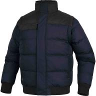 Doudoune 2 en 1 bleu marine/noir Evolution T.M