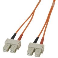 Cordon FO duplex multimode 50/125 SC/SC - OM3 - 30m