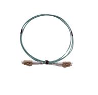 Cordon FO Duplex multimode OM4 LC / LC - 30m - Short Boots