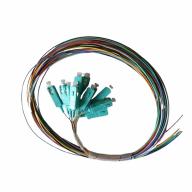 Pigtail SC multimode OM3 longueur 1,5 m - lot de 12 couleurs