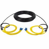 BRK FTTA 24FO LC/UPC-LC/UPC Ø8,0mm G.657A2 Noir Lg 30,0m