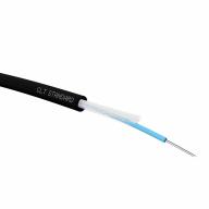 Câble fibre optique 6FO 250µm OM4 Int/Ext LSZH Dca noir/ml - structure libre