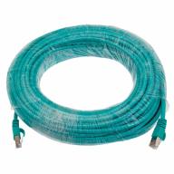Cordon RJ45 Cat6A S/FTP LSZH Turquoise - Lg 30m