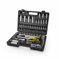 Coffret clés à cliquet 1/4 et 1/2" 94 pièces