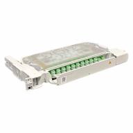 Tiroir pivotant épissurage fibre optique 19'' 1U 24FO LC/APC G.657A2