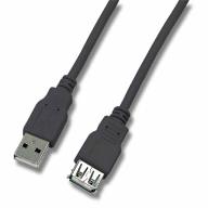 Rallonge USB 2,0 ALgA M / F Noir Lg 5m
