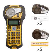 Pack étiqueteuse Brady M210 - 5 B-499 19,05 mm + 5 B-427 38,10 mm