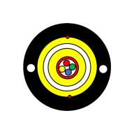 Câble FTTH Abonnés Extérieur 2FO - 250µm - 2000m