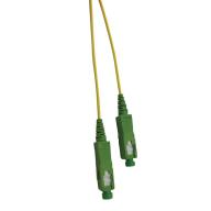 Cordon FO Splx monomode G657A2 Grade B SC APC/SC APC - 7.5m Jaune