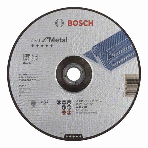 Disque à tronçonner métaux BOSCH - Accessoires électroportatif RM