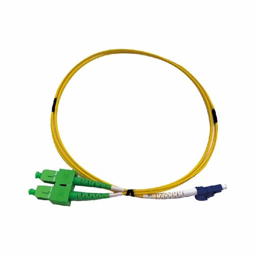 Cordon fibre optique SC/APC–LC/P - Cordon optique