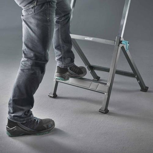Etabli Wolfcraft pliable réglabl - Etabli et diable