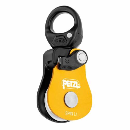 Poulie PETZL avec émerillon - Poulie de sauvetage, système antichute