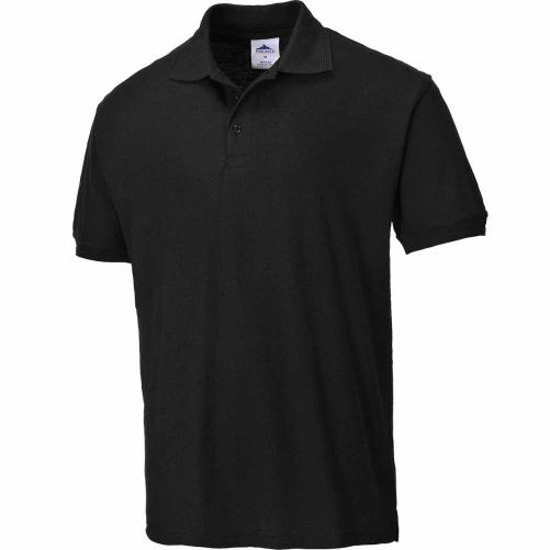 Polo MC noir 210g/m² T.L - Vêtement de travail