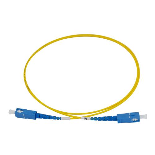 Cordon optique SC/UPC jaune 1 m  - Cordon optique