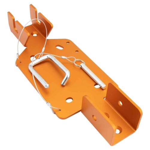 Platine de fixation pour treuil - Poulie de sauvetage, système antichute