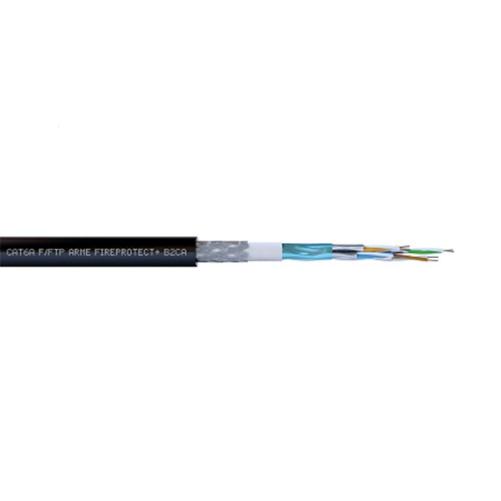 ACOME Câble CAT6A F/FTP armé aci - Câble ethernet CAT6A