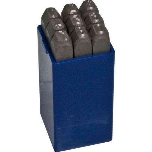 Jeu de 9 chiffres 5mm (0-8) pour - Jeu de frappe, marquage manuel