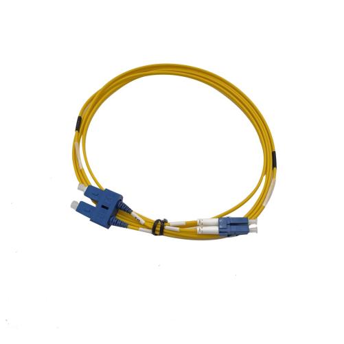 Cordon fibre LC–SC 30 m – duplex - Cordon optique