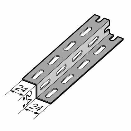 Fer Z 24x24x24 GC Lg 3m - Accessoires Chemin de câble
