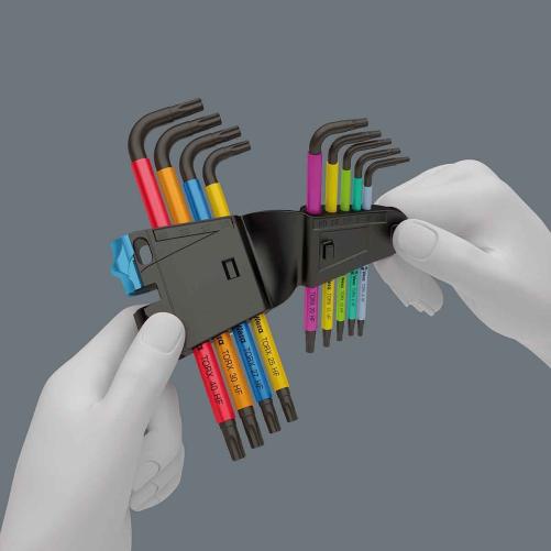 Jeu de clés mâles WERA Torx - Clé