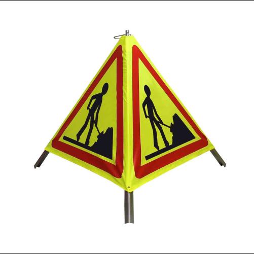 Tripode de signalisation Fluo AK - Panneau de chantier