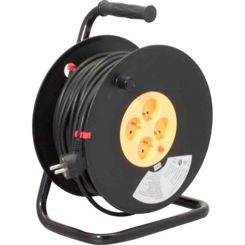 Enrouleur prolongateur de câble  - Electricité et fourniture électrique