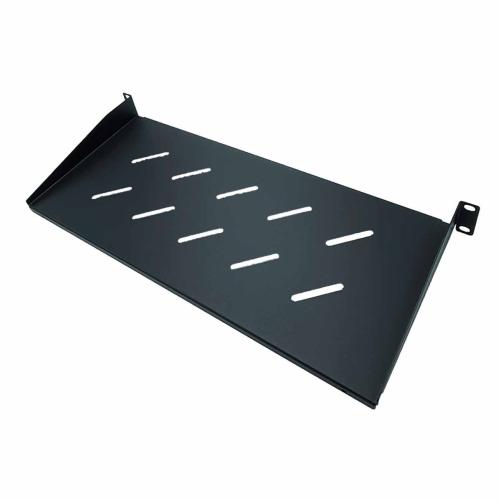 Étagère 19" 1U noire - Profondeu - Etagère rack