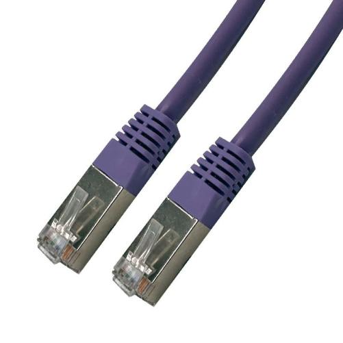 Cordon CAT6 FTP LSOH violet - 10 - Cordon RJ45 CAT6