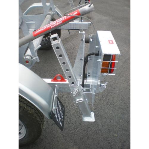 Derouleuse de chantier 0T750 ave - Remorque porte-touret