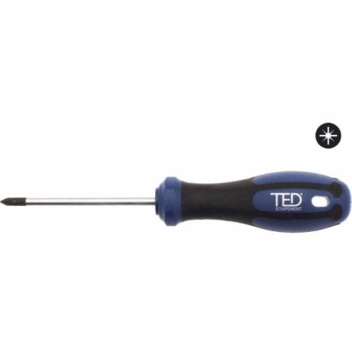 Tournevis POZIDRIV TED PZ0 3x75 - Tournevis
