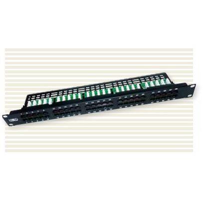 HSD Panneau RJ45 - 50 ports Télé - Panneau de brassage nu