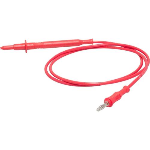 Cordon banane droit 4mm/pointe t - Pointe de touche et Cordon