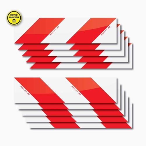 Bande balisage VL magnétique Cl. - Balisage et signalisation pour véhicule