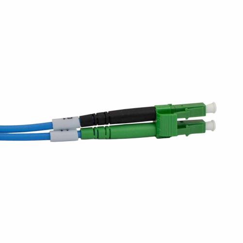 Cordon optique LC/APC–SC/APC ble - Cordon optique