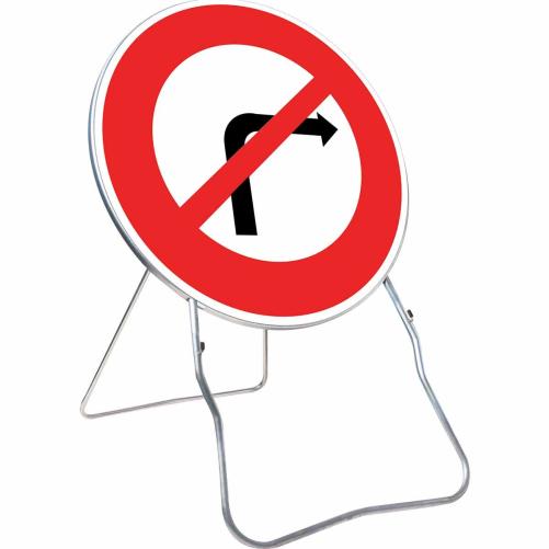 Panneau temp BK2b 650 Cl.2 "Inte - Panneau de chantier