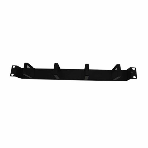 Panneau 19" décaissé 1U guide pa - Panneau passe-câble