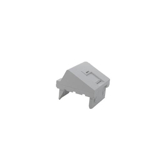 HSD Plastron incliné 45x45 - 1 p - Prise RJ45