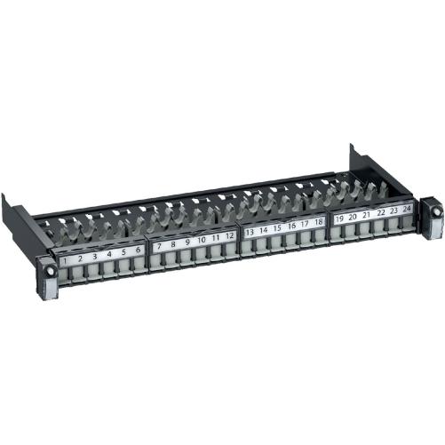SCHNEIDER Panneau 1U coulissant  - Panneau de brassage nu
