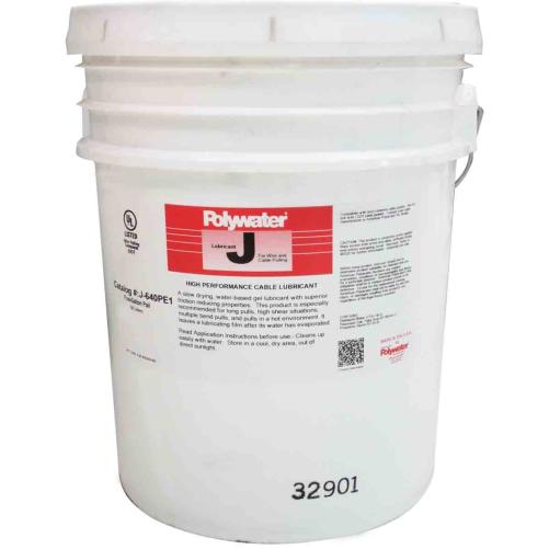 Lubrifiant Polywater J TED_Seau  - Gaine électrique et télécom, lubrifiant de chantier