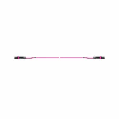 Cordon fibre DX LC/UPC OM4 1m –  - Cordon optique