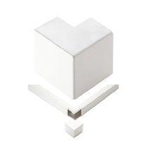 Angle externe 90° pour moulure 2 - Moulure et goulotte