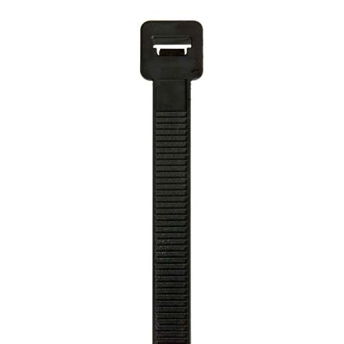 Collier noir double fermeture PA - Collier, pontet et embase