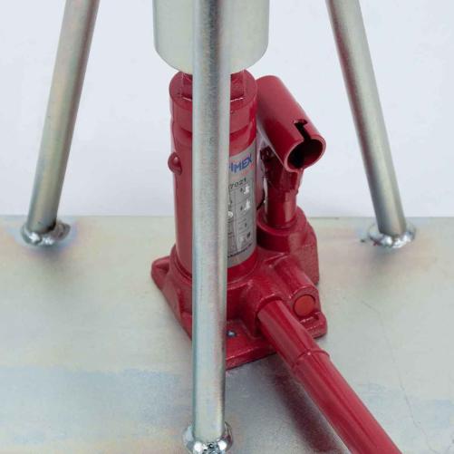 Verin hydraulique - Vérin et support touret