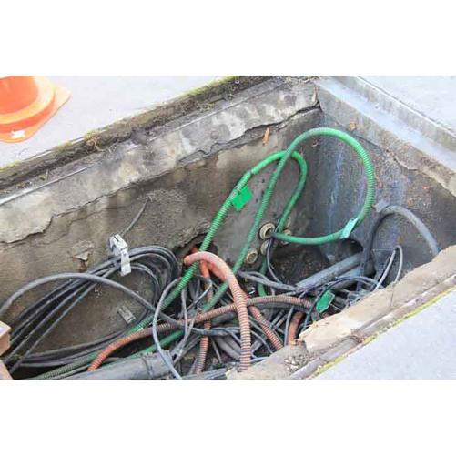 Gaine telecomTED Ø18mm blanche 3 - Gaine électrique et télécom, lubrifiant de chantier