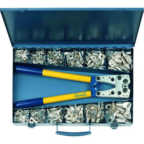 Coffret pince à sertir avec coss - Outil raccordement cuivre