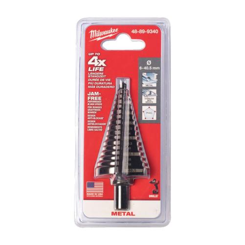 Foret étagé MILWAUKEE Ø6-40,5mm - Accessoires
