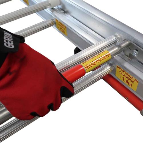 Dispositif d'accès en chambres s - Echelle et Aerostep