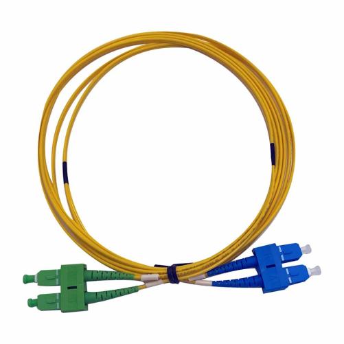 Cordon fibre optique SC/APC–SC/P - Cordon optique